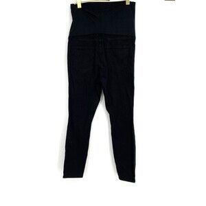 Good American Women's Size‎ 8/29 Black Maternity Skinny Jeans